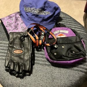 Harley-Davidson biker chick accessories!